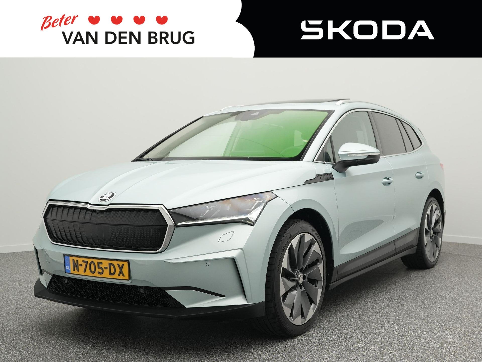 Skoda Enyaq iV 204pk 80 | Warmtepomp | Trekhaak | SoH 93% |