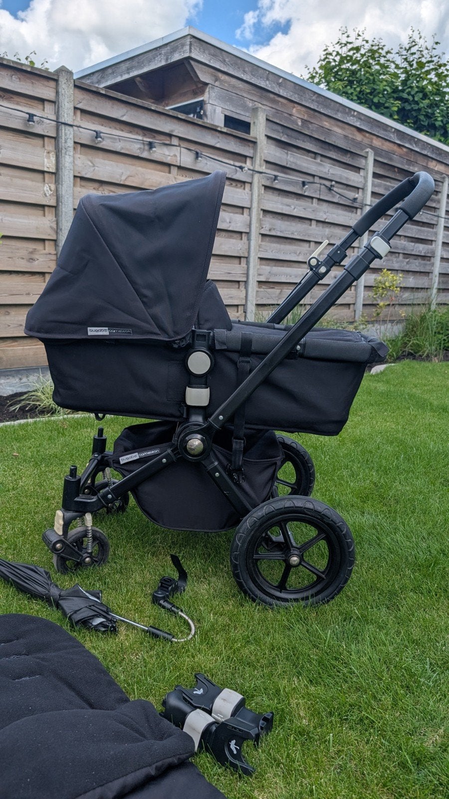 Bugaboo kinderwagen compleet met accessoires, Ophalen, Gebruikt, Bugaboo