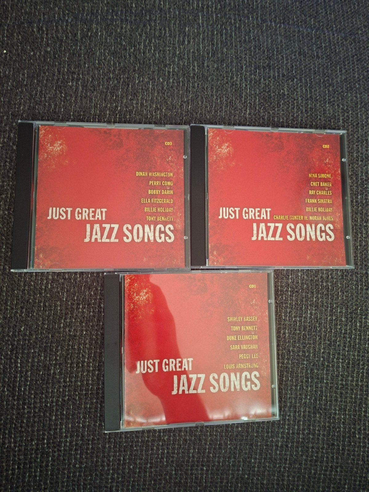 CD - Just Great Jazz Songs - NIEUW 3 CD, Ophalen of Verzenden, Jazz