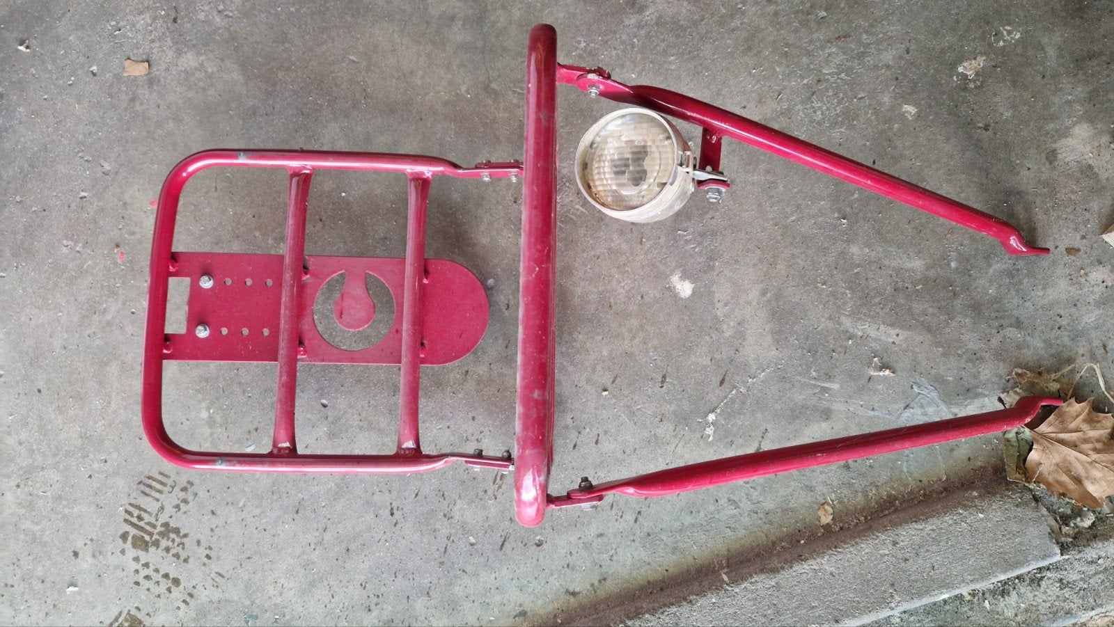 bagagedrager voor bakfiets voorop), Fietsen en Brommers, Ophalen, Gebruikt