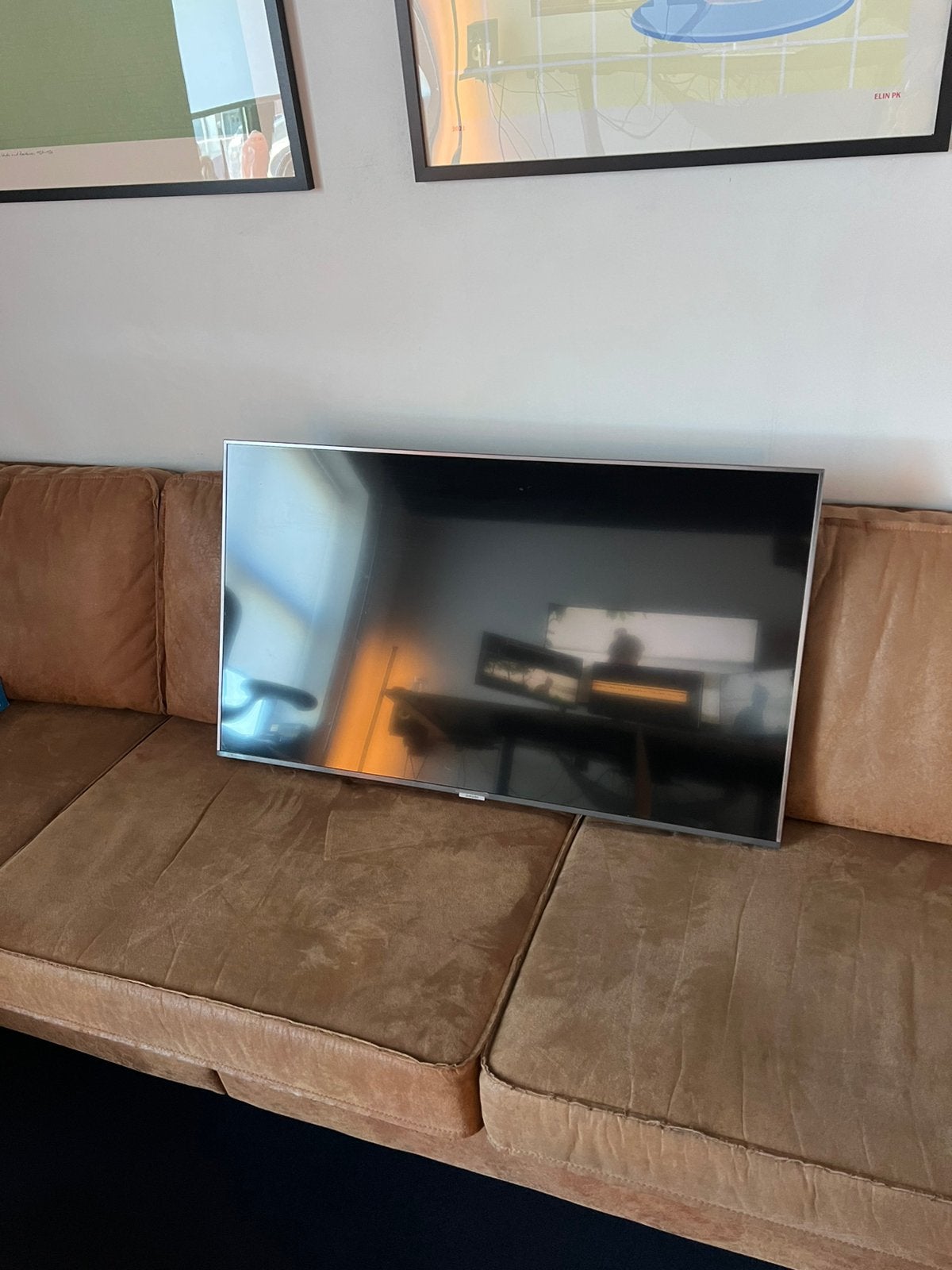 Samsung 43 inch TV + gratis muurbeugel, Ophalen, 50 Hz, Zo goed als nieuw, Samsung
