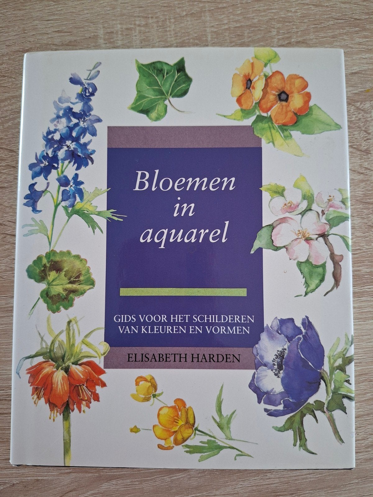 Bloemen in aquarel - Gids voor het schilderen van bloemen, Ophalen of Verzenden, Zo goed als nieuw