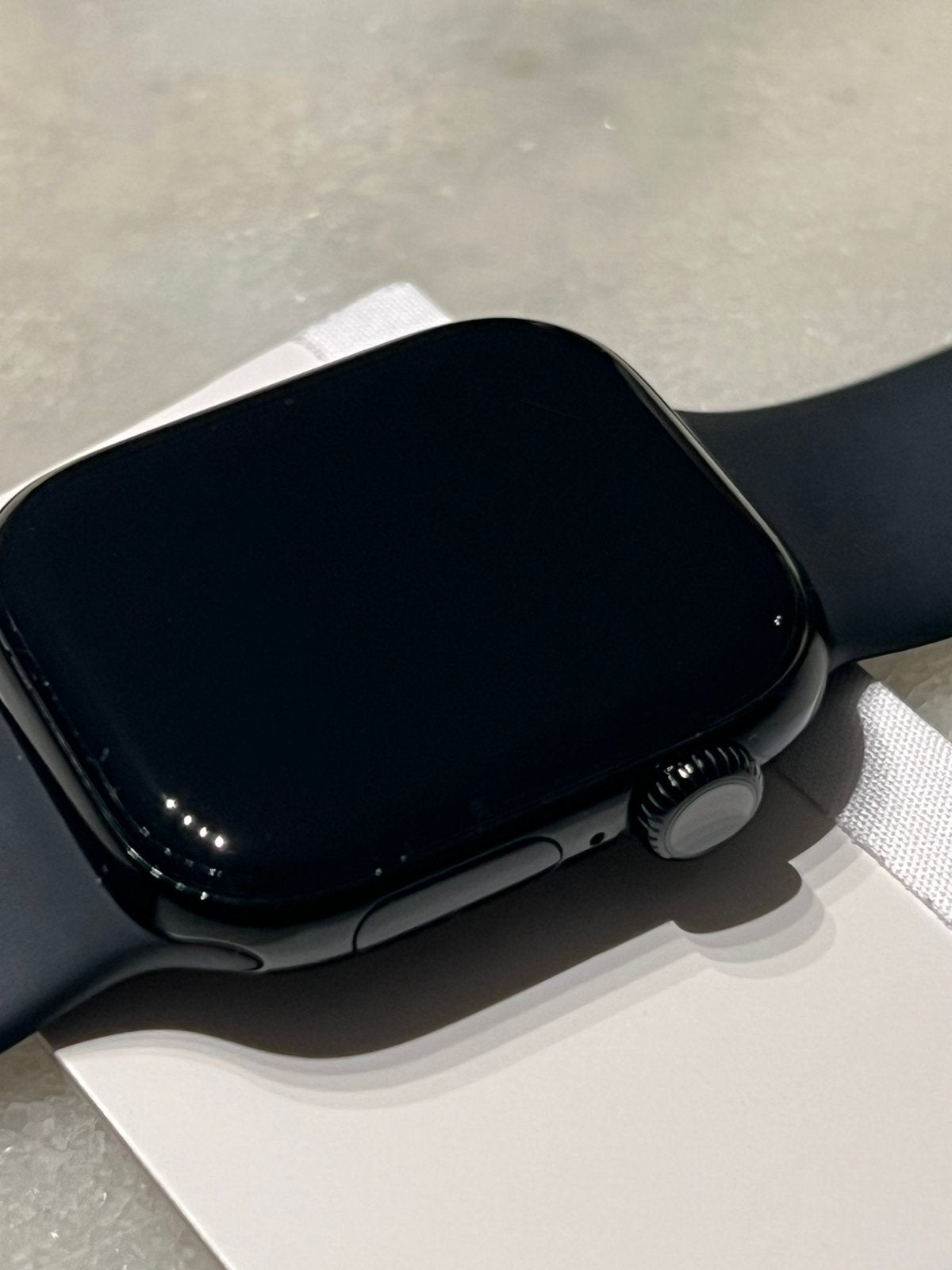 Apple Watch Series 11 Jet Black 42mm - Zo goed als nieuw, Sieraden, Tassen en Uiterlijk, Ophalen, Zwart, IOS, Zo goed als nieuw