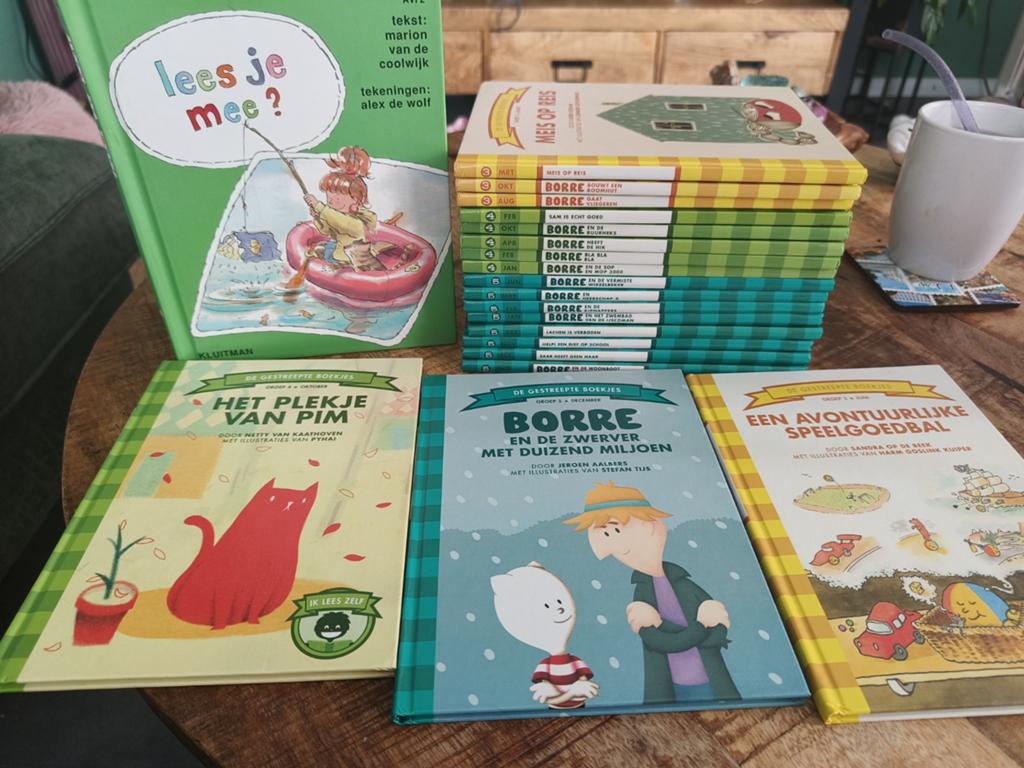 Borre, Gestreepte Boekjes & Lees je mee? - 20 Boeken Totaal, Boeken, Ophalen of Verzenden, Zo goed als nieuw