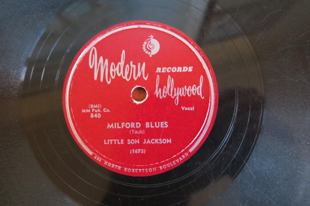 Little Son Jackson Milford Blues 78 toeren 78 rpm jukebox, Gebruikt, 10 inch, Ophalen of Verzenden, 1940 tot 1960