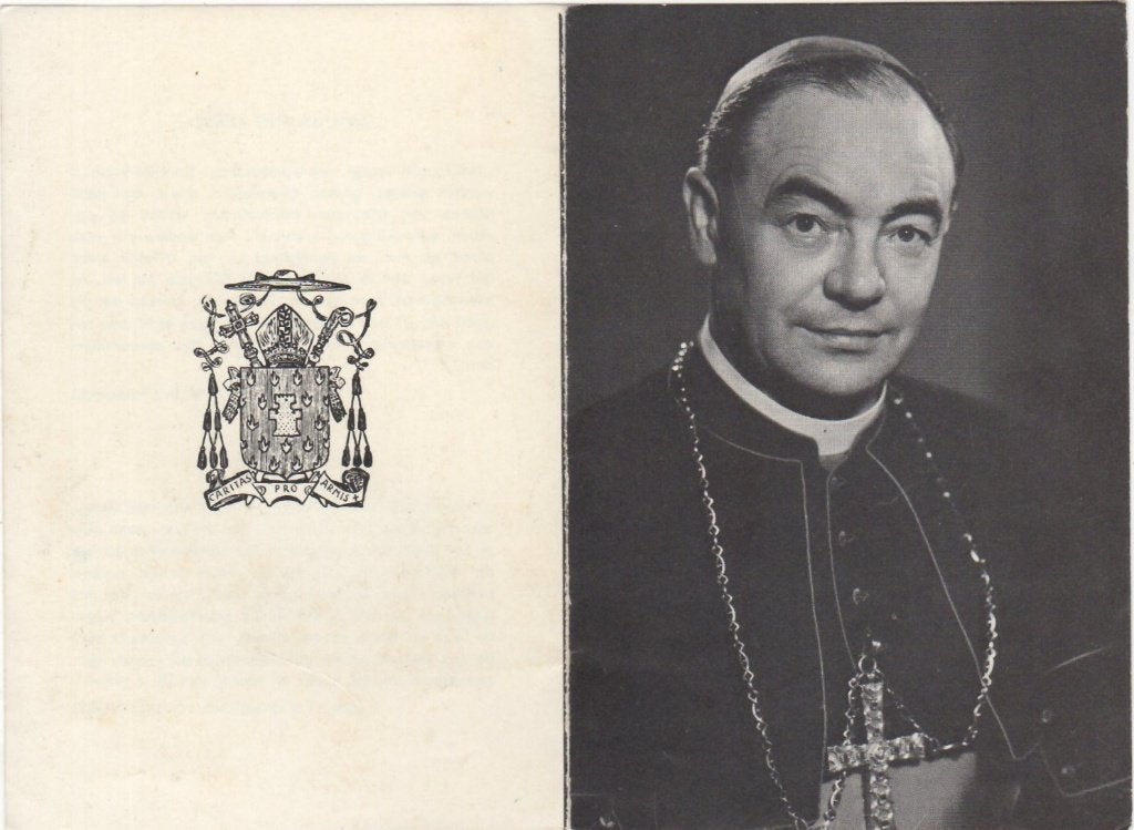 Mgr. Wilhelmus M.  Bekkers 1908 St. Oedenrode + 1966 Tilburg, Ophalen of Verzenden