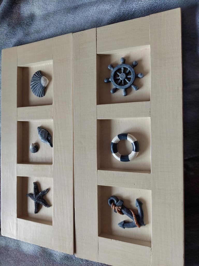 Maritiem schilderijen, Ophalen of Verzenden, Hout, Minder dan 50 cm, Minder dan 50 cm