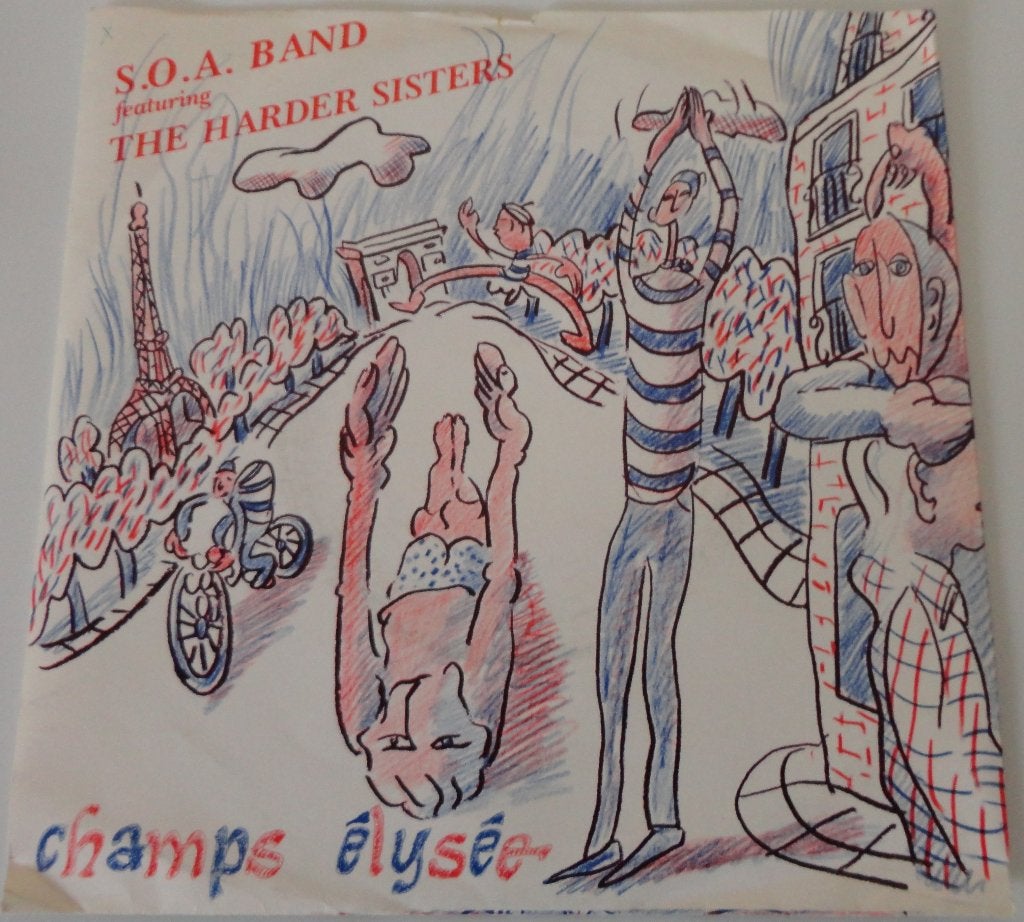 S.O.A. Band & The Harder Sisters > Champs Elysees, Ophalen of Verzenden, Gebruikt, 7 inch, Pop