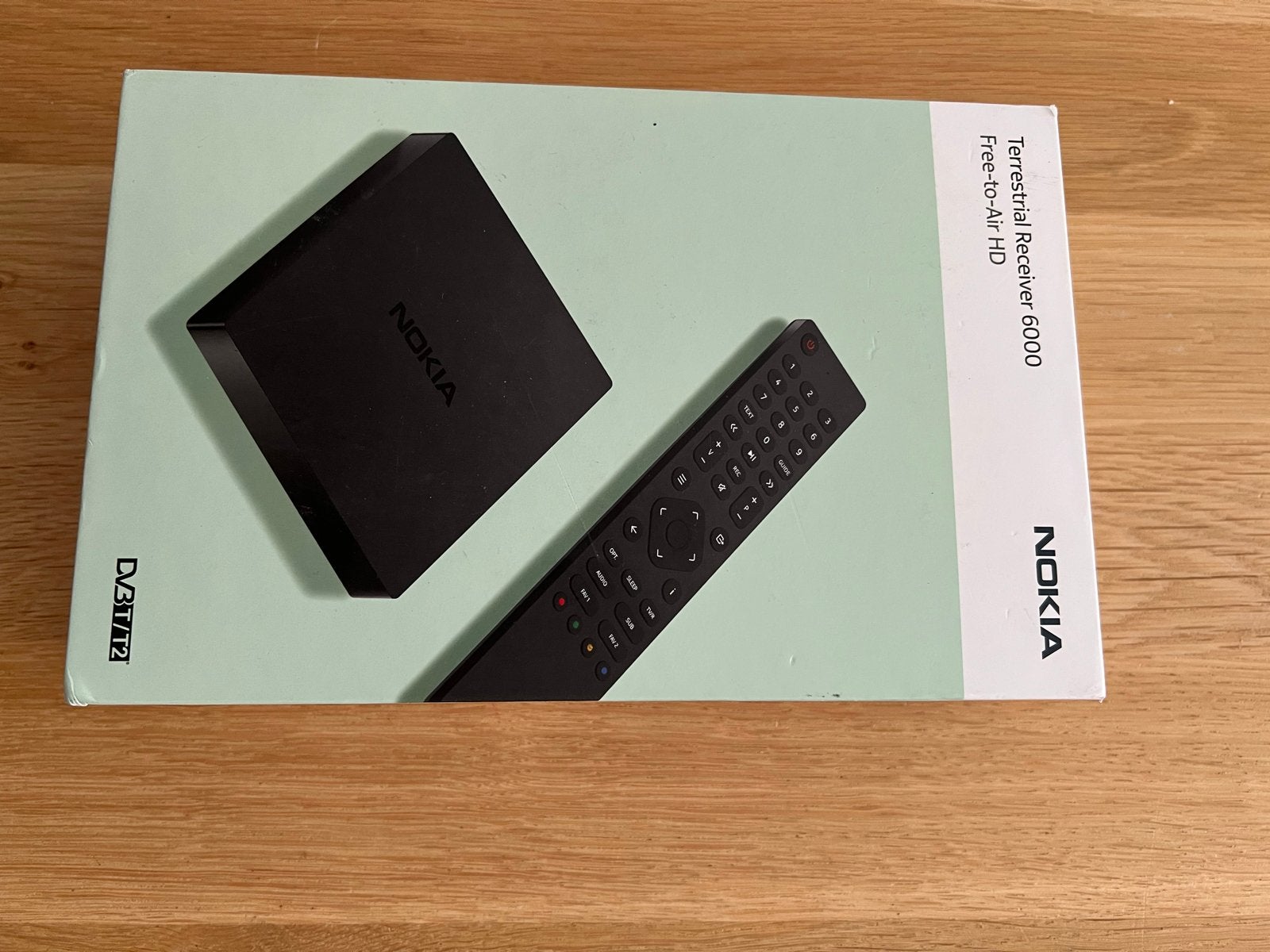 Nieuwe Nokia DVB-T Receiver 6000 Free-to-Air HD met antenne, Ophalen of Verzenden, Nieuw, Decoder
