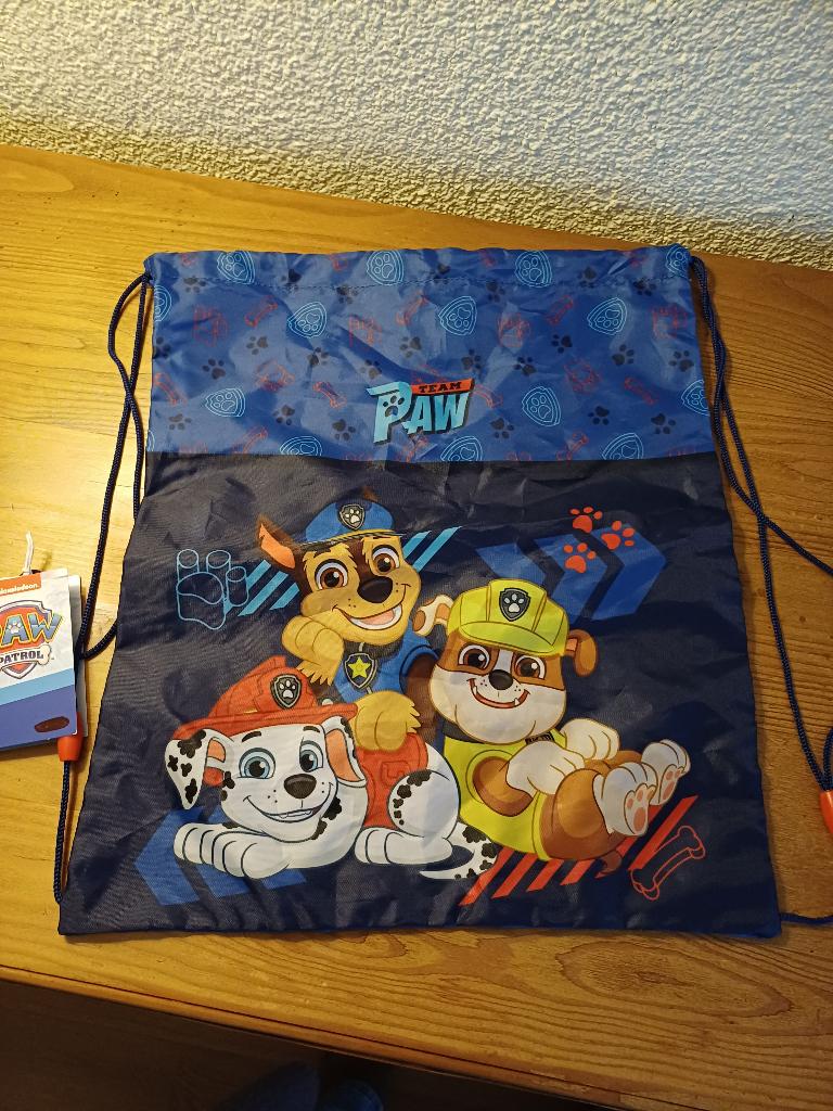 Kinderrugzak/gymtas  Paw Patrol, Overige merken, 25 tot 40 cm, Nieuw, Ophalen of Verzenden