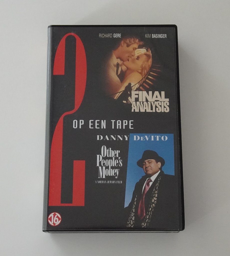 2 Films Op 1 VHS Tape - Jaren 90, Alle leeftijden, Ophalen, Zo goed als nieuw