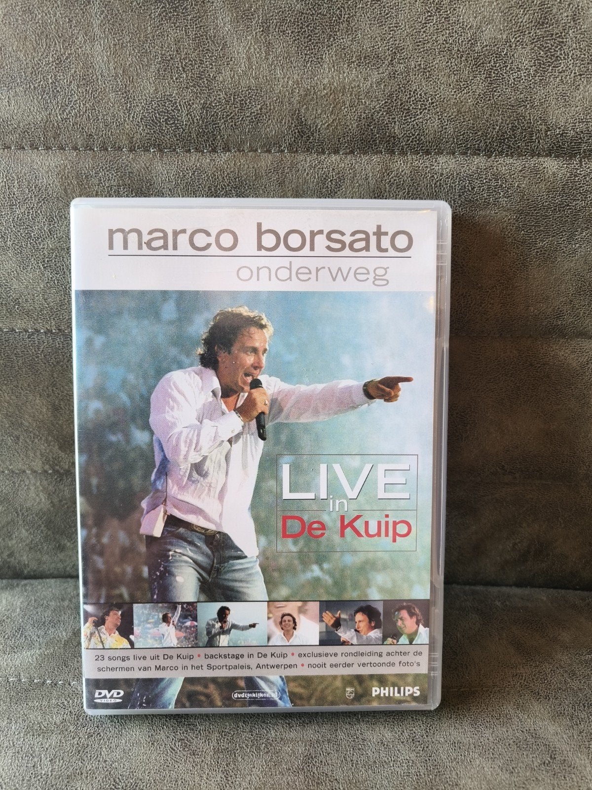 Marco Borsato - Onderweg: Live in De Kuip DVD, Bonusmateriaal, Alle leeftijden, Zo goed als nieuw, Concert