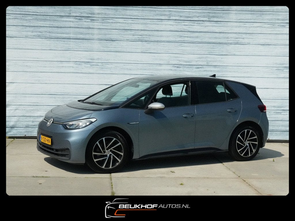 Volkswagen ID.3 58 kWh Adapt Cruise Carplay Navi Soh 90.5%, Auto's, Volkswagen, Automaat, 966 min, Gebruikt, Zwart
