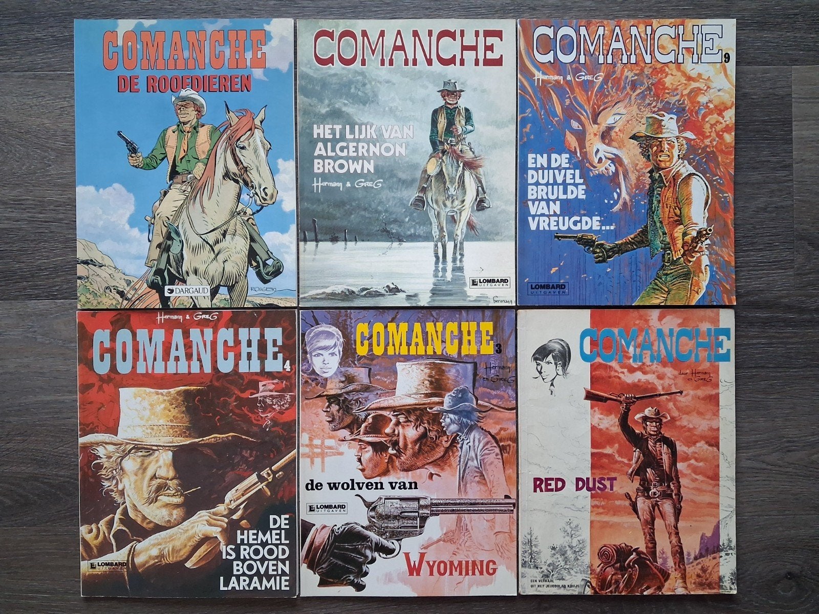 Comanche 6x  | €1 Zie omschrijving, Complete serie of reeks, Ophalen of Verzenden, Gelezen, Hermann & Greg