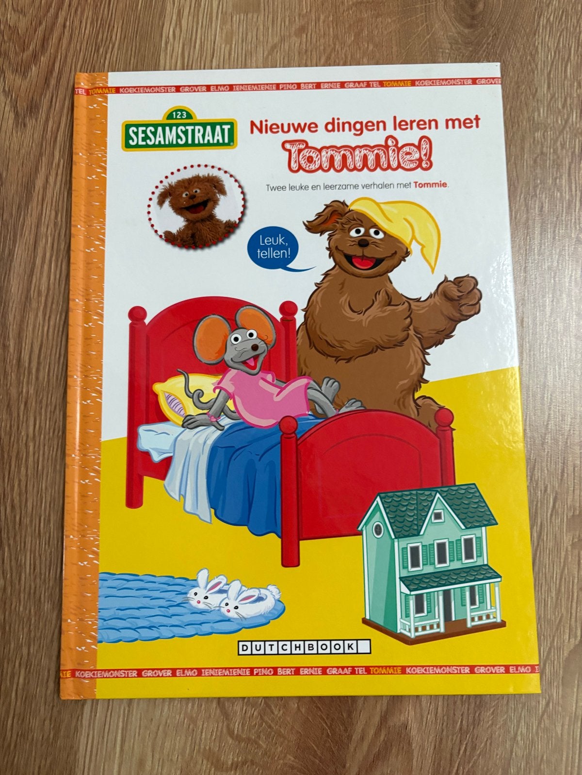 Voorleesboek sesamstraat, nieuwe dingen leren met Tommie, Ophalen, Non-fictie, Voorleesboek