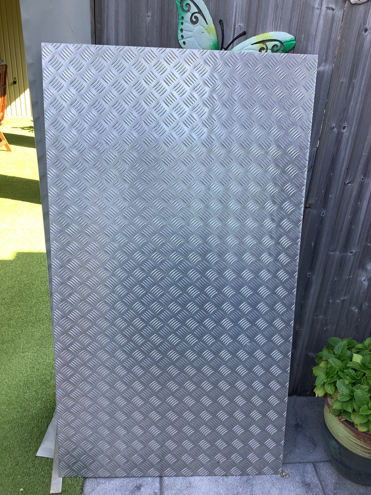 Aluminium traanplaat, Ophalen of Verzenden, Nieuw, Aluminium