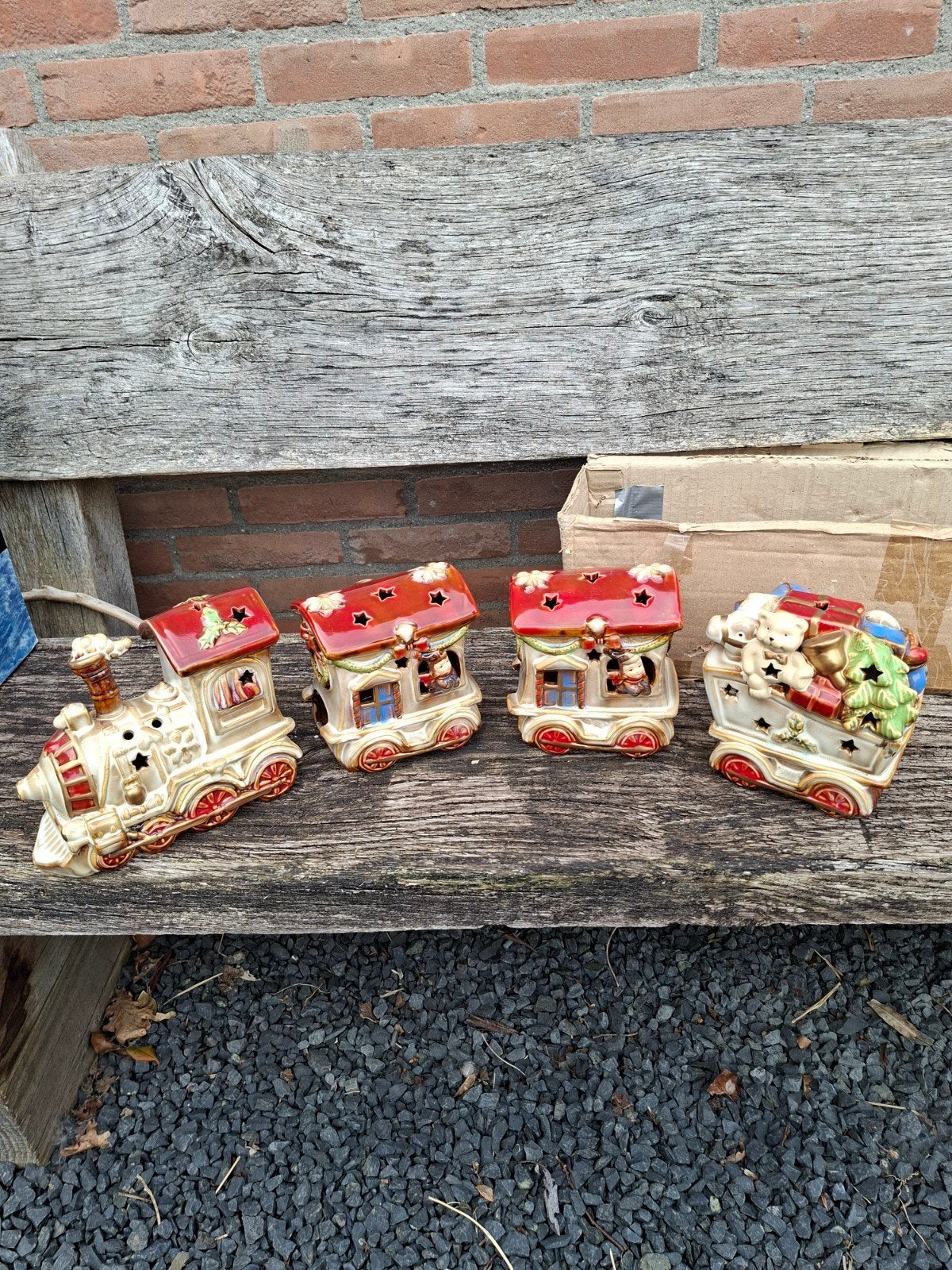 Kersttrein, Ophalen