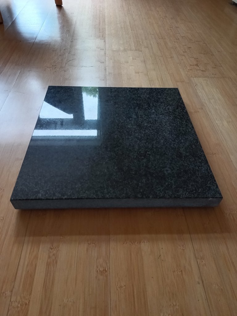 Gepolijste zwart-granieten plaat 50 x 50 x 4 cm, Ophalen, Nieuw