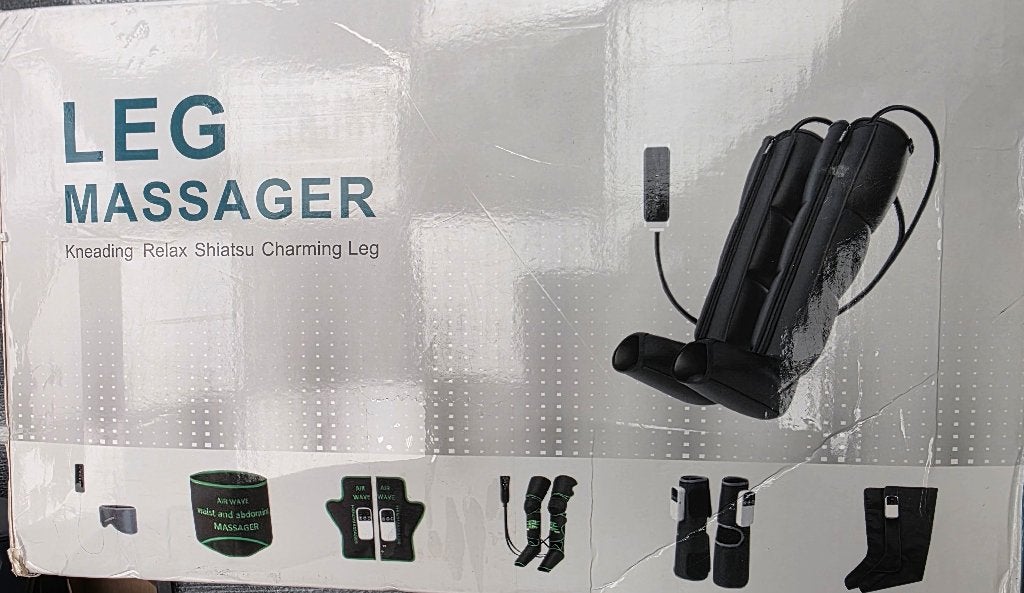 electrische been massage, Sport en Fitness, Massageproducten, Ophalen of Verzenden, Nieuw, Apparaat