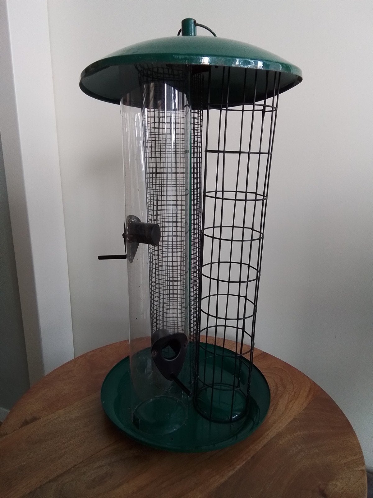 Grote voederdispenser voor vogels - Groen, Ophalen, Gebruikt
