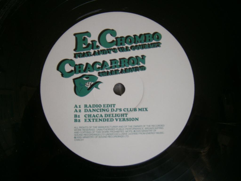 El Chombo feat. Andy's Val Gourmet – Chacarron Shark Around, Cd's en Dvd's, Vinyl | Dance en House, Ophalen, 2000 - 2009, Zo goed als nieuw