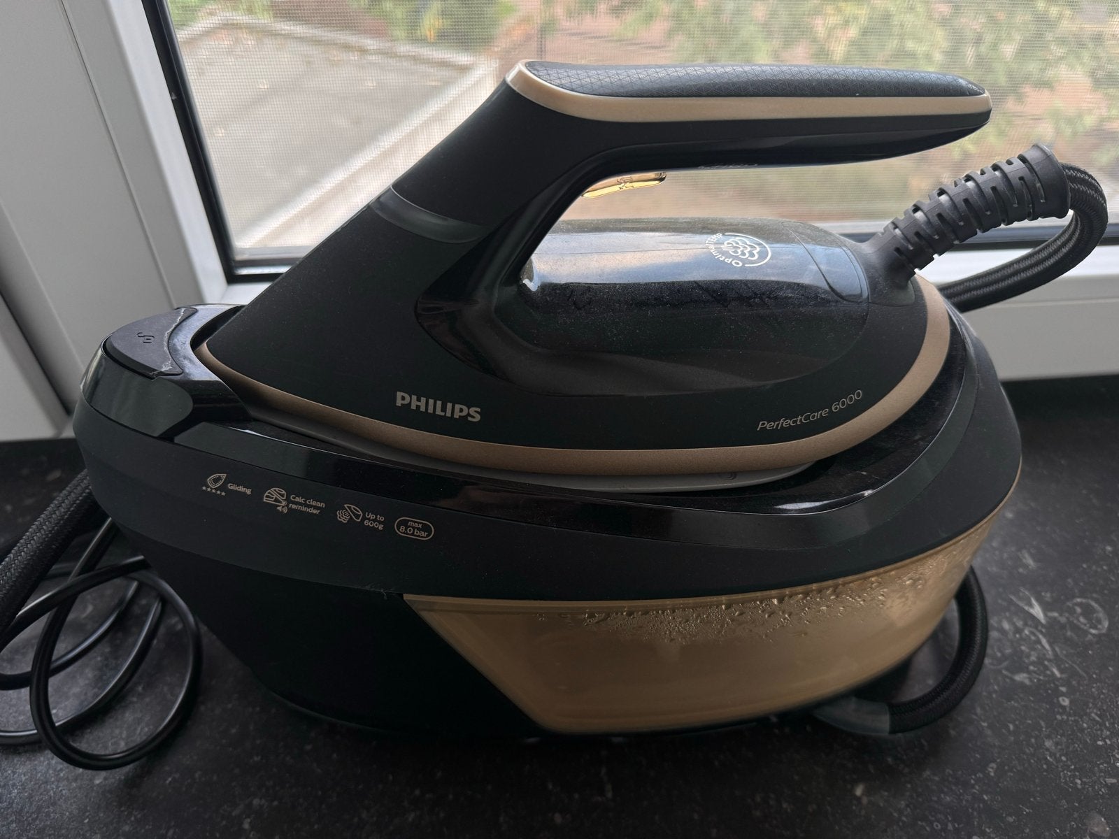 Philips PerfectCare 6000 Serie Stoomstrijkijzer, Ophalen of Verzenden, Gebruikt, Strijkijzer met snoer