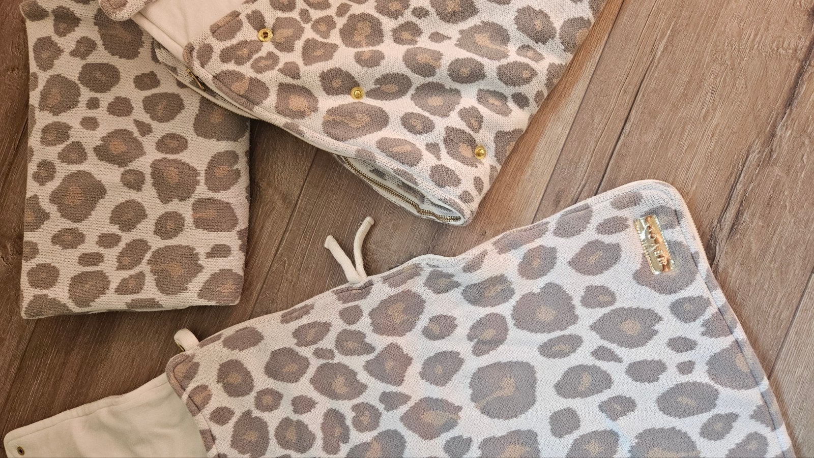 Meyco Wiegdeken, Voetenzak Maxi Cosi & Kinderwagen (Leopard), Kinderen en Baby's, Dekens, Slaapzakjes en Inbakerproducten, Meyco