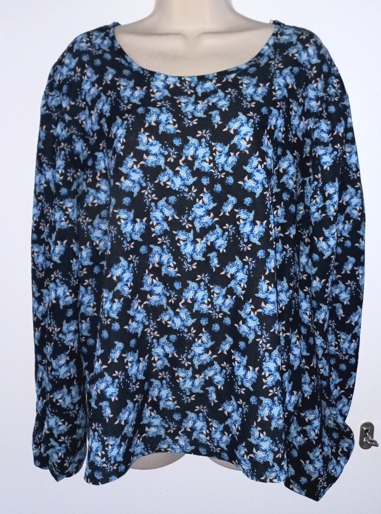 Tissaia tuniek maat 46, Ophalen of Verzenden, Zo goed als nieuw, Zwart, Blouse of Tuniek