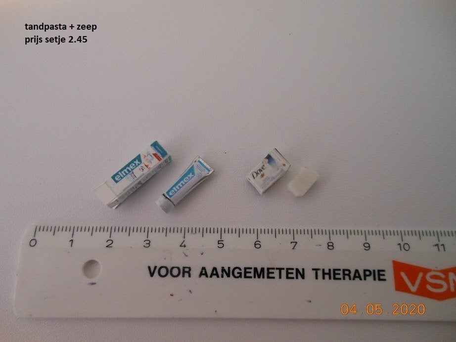 poppenhuis hygiene setje, Ophalen of Verzenden, Nieuw, Poppenhuis