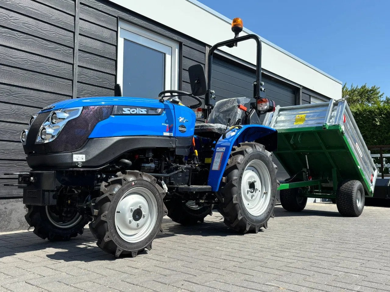 Solis 2025 demomachine Solis S20 + GRATIS Kiepwagen! minitra, Gebruikt, Overige merken, Tot 2500