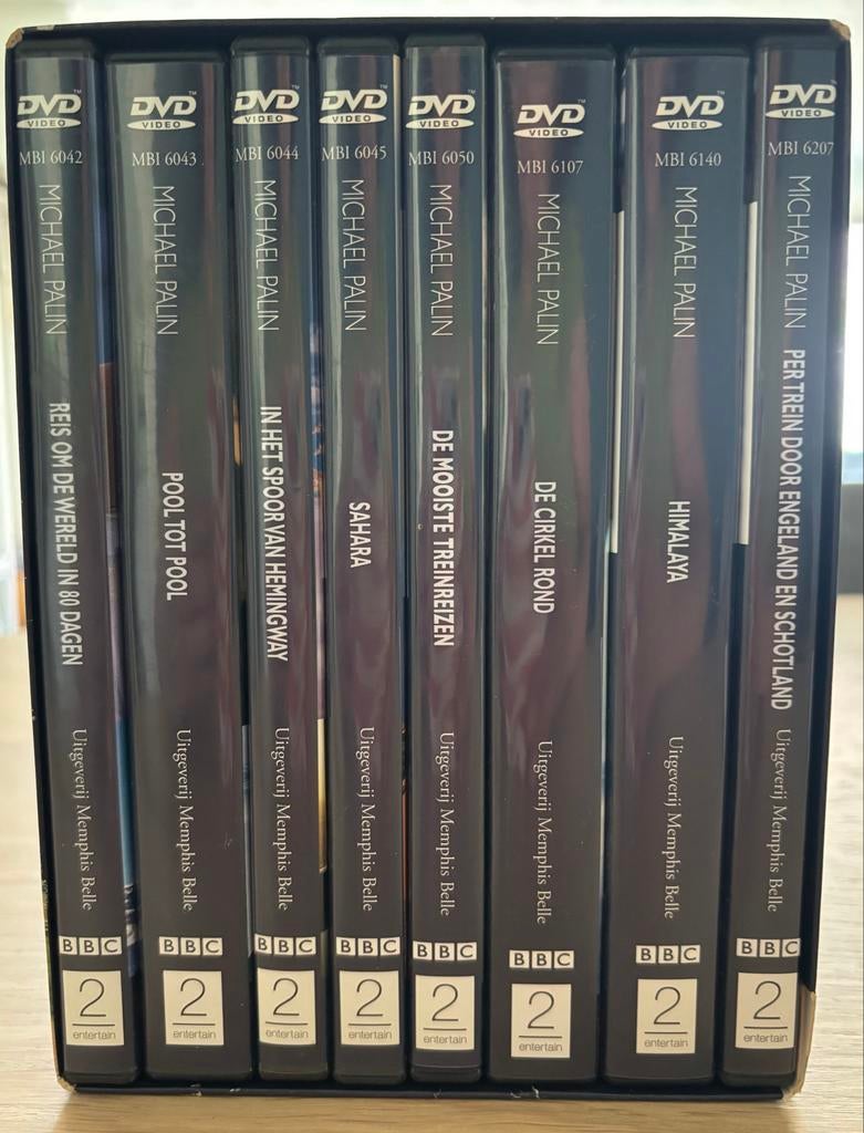 Michael Palin DVD Collectie: Sahara, Pole to Pole, 80 Dagen, Boxset, Ophalen of Verzenden, Zo goed als nieuw, Overige typen
