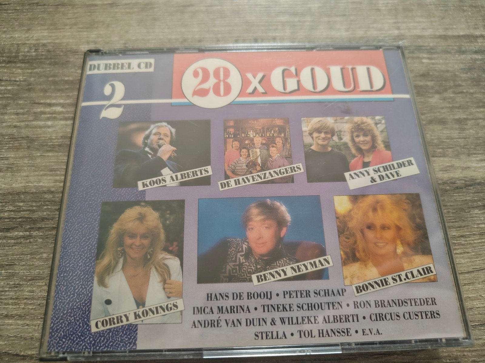 28 x Goud - Dubbel CD met diverse artiesten, Cd's en Dvd's, Gebruikt, Ophalen of Verzenden, Feestmuziek, Verzamelalbum