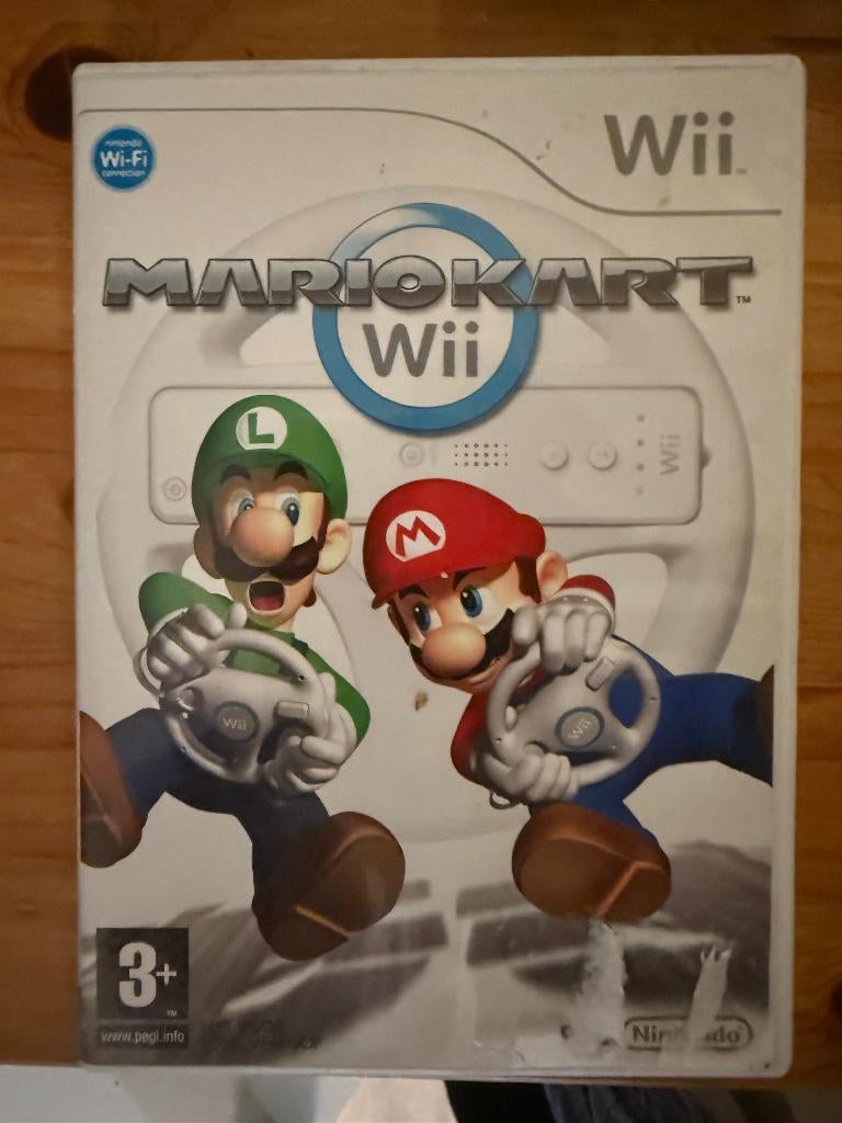 Mario Kart Wii, Spelcomputers en Games, Games | Nintendo Wii, Racen en Vliegen, Ophalen of Verzenden, Zo goed als nieuw, 3 spelers of meer