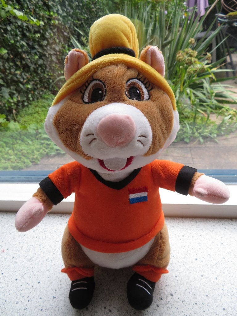 Hamster Voetbalactie van AH Albert Heijn supporter meisje, Albert Heijn, Hamster, Ophalen of Verzenden, Zo goed als nieuw