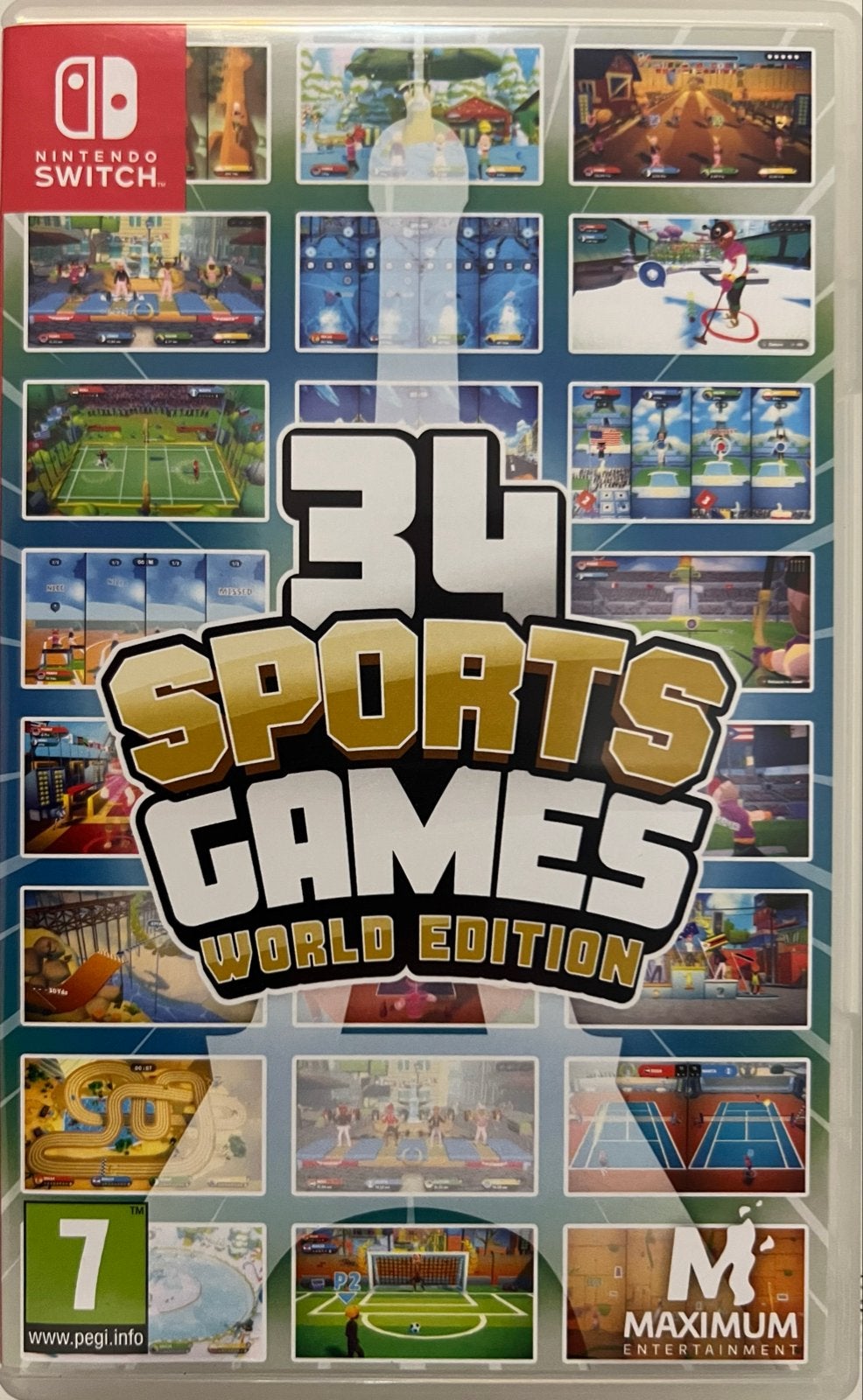 34 Sports Games World Edition Nintendo Switch, Eén computer, Ophalen of Verzenden, Zo goed als nieuw, 3 spelers of meer