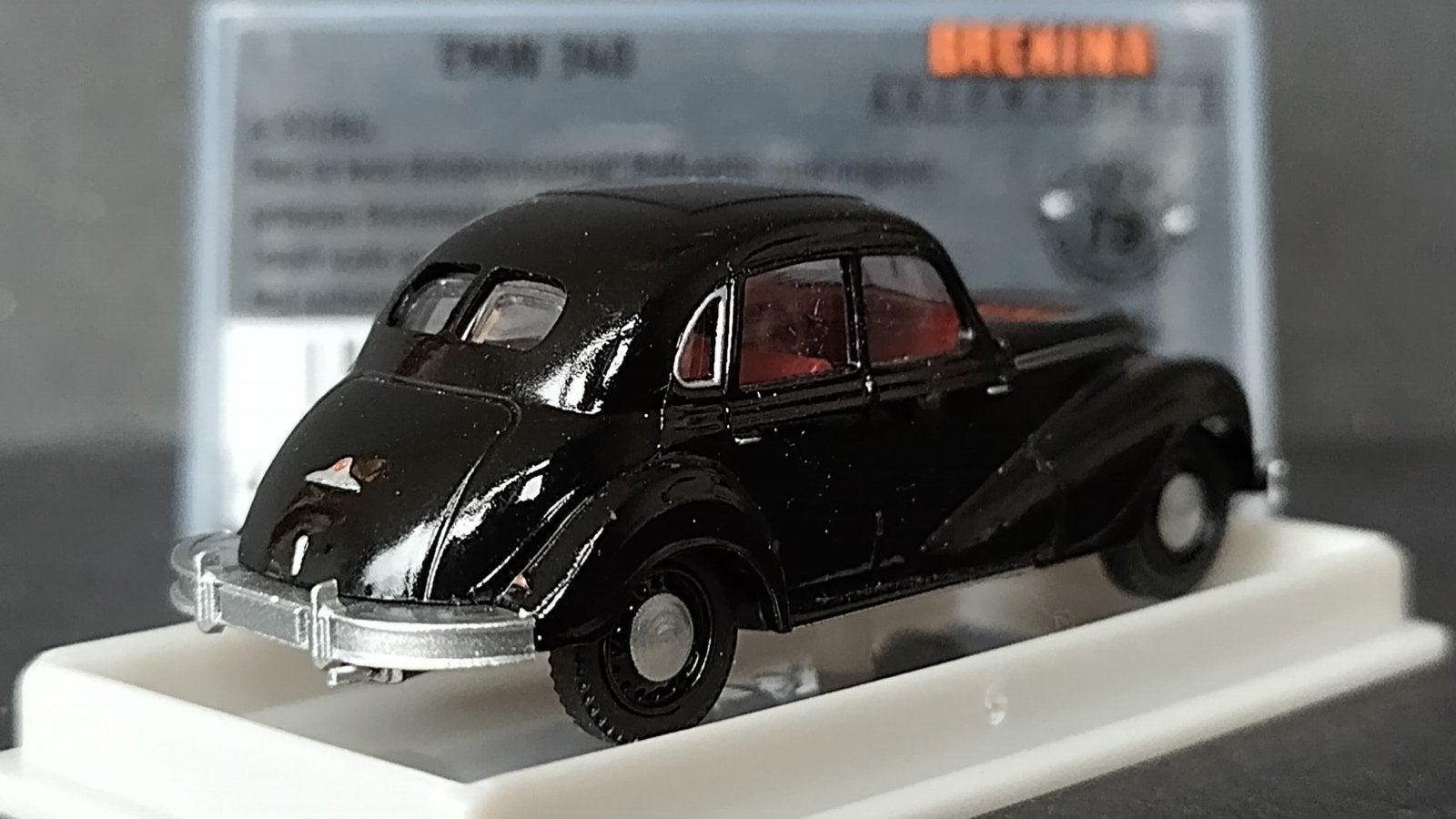 EMW 340 Zwart 1:87 H0 Brekina Pol, .., Auto, Verzenden, Nieuw