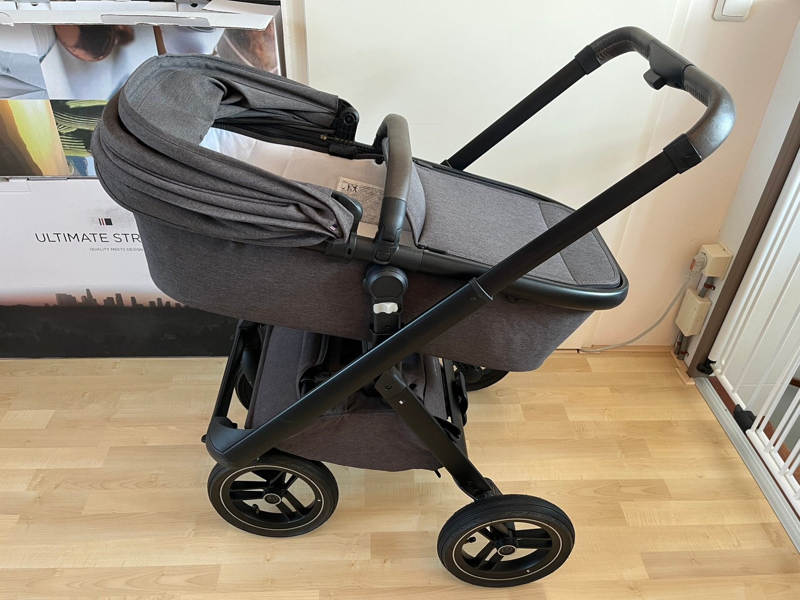 Dubatti One Kinderwagen - Zo goed als nieuw, Luchtbanden, Zo goed als nieuw, Combiwagen, Ophalen
