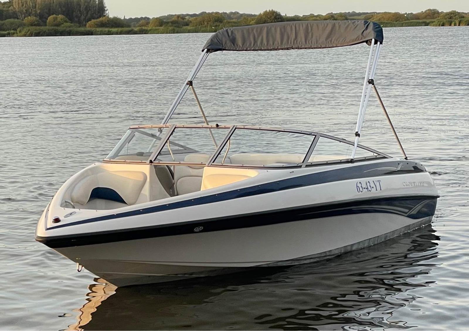 Crownline BR/ MerCruiser 3.0 140PK/ Kanteltrailer/ Vaarklaar, Ophalen, Binnenboordmotor