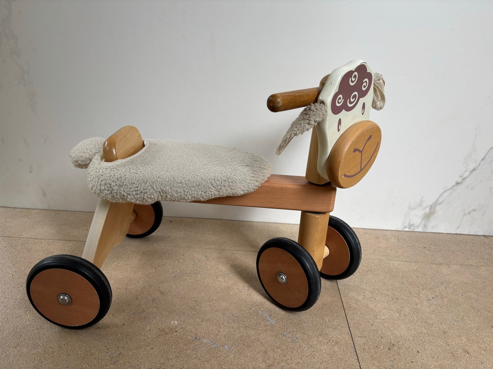 Houten loopfiets schaap, Ophalen, Gebruikt, Loopfiets