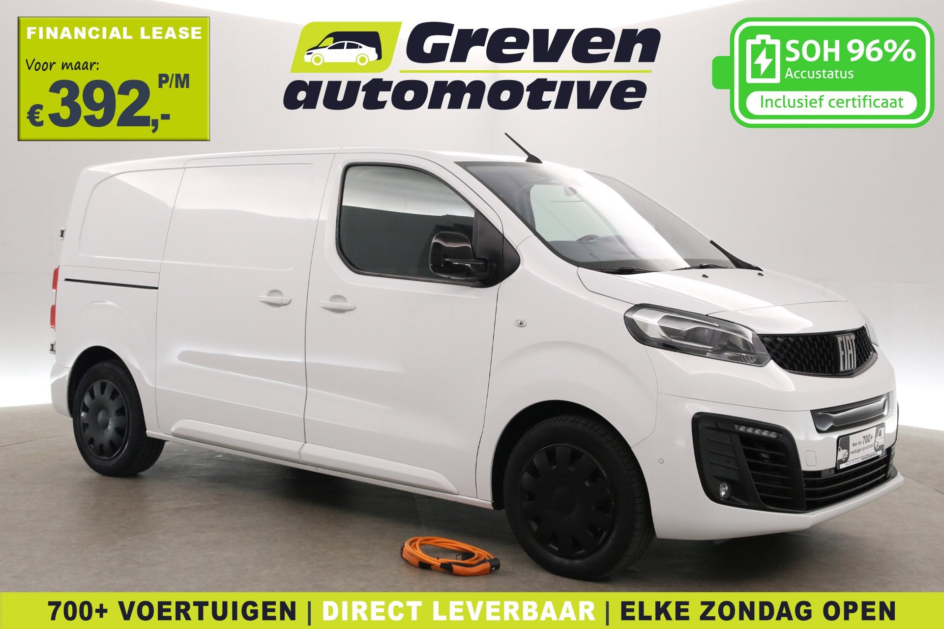Fiat E-Scudo L2H1 75 kWh | Snelladen | SOH 96% | Airco | Cam