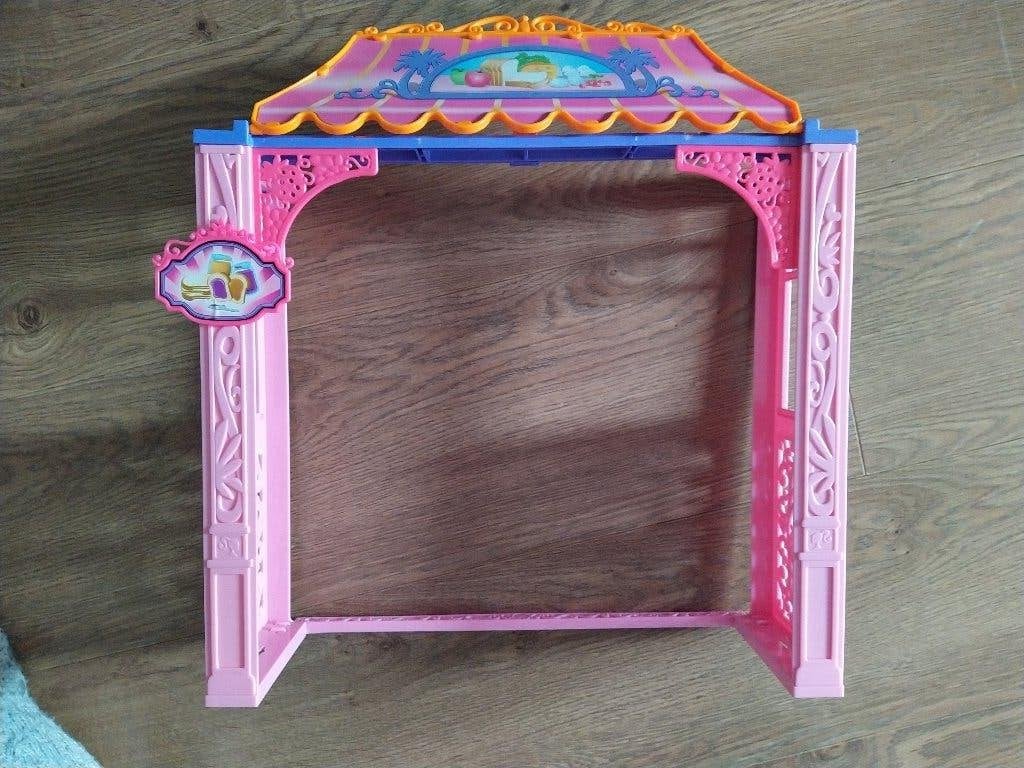 Barbie winkel frame van set malibu eve supermarkt, Ophalen of Verzenden, Gebruikt, Barbie