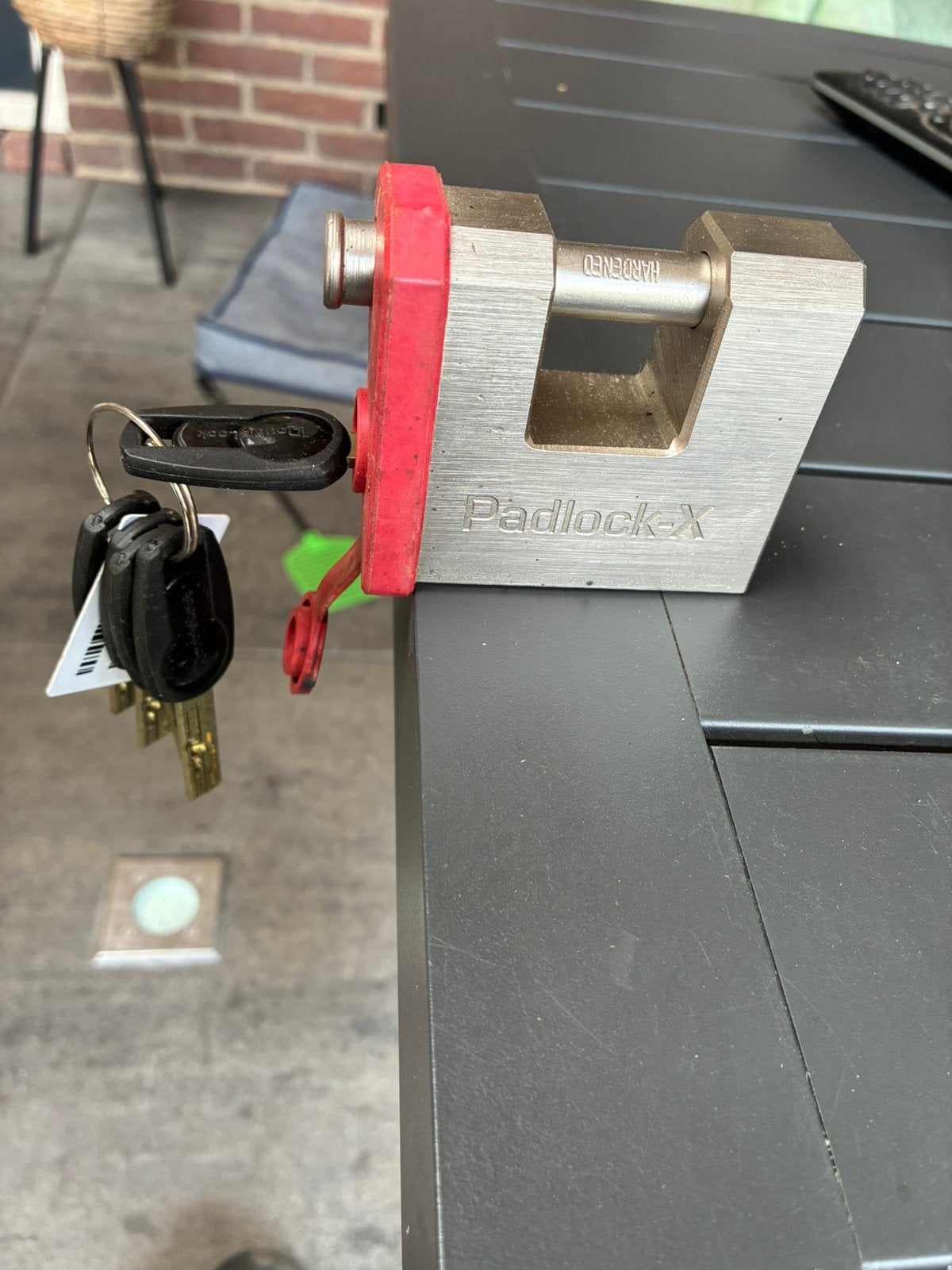 Tk nieuw  doublelock slot ( padlock- x), Ophalen of Verzenden, Zo goed als nieuw