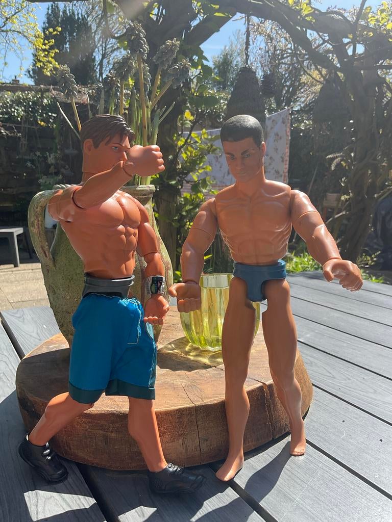Vintage Mattel en Hasbro actiefiguren / poppen, Ophalen of Verzenden, Gebruikt, Overige typen