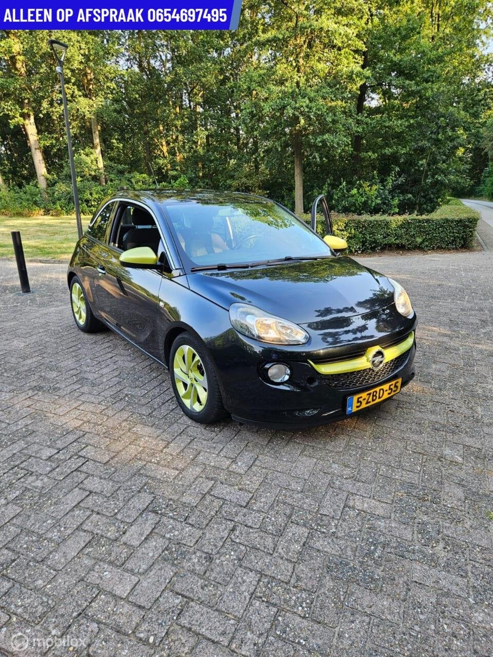 Opel ADAM 1.2 Jam Favourite lichte schades, Voorwielaandrijving, Euro 5, Zwart, 4 cilinders