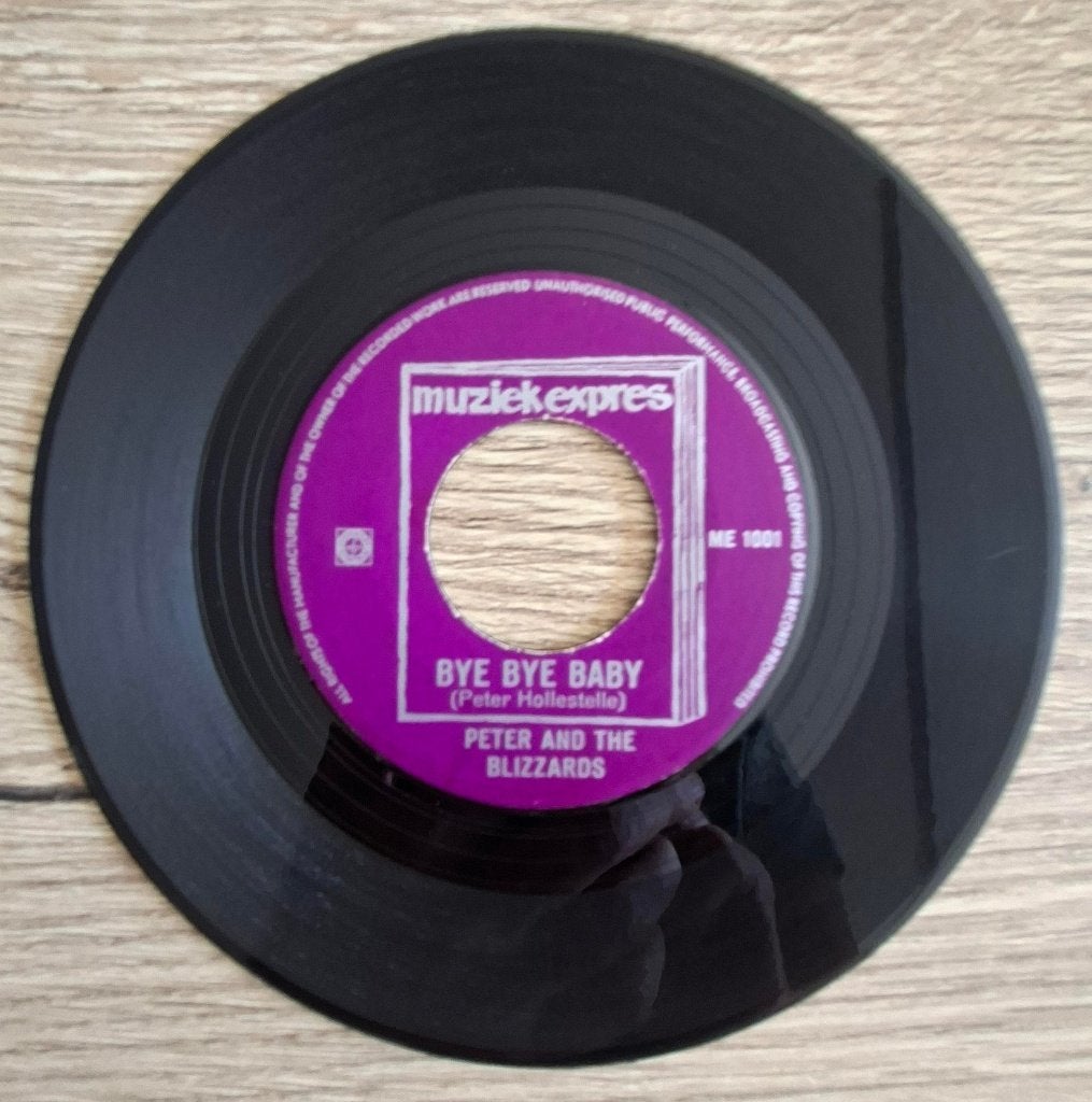 Peter and the Blizzards single Nederbeat Bye Bye Baby, Ophalen of Verzenden, Gebruikt, 7 inch, Pop