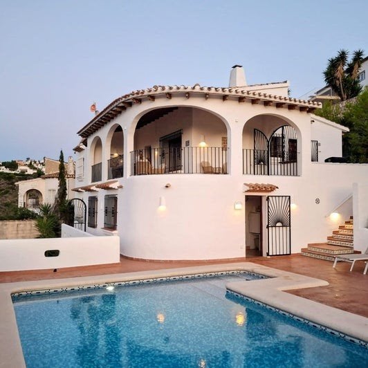 Prachtige villa te huur in omgeving Denia, Vakantie, Afwasmachine, In bergen of heuvels, Costa Blanca, Landelijk