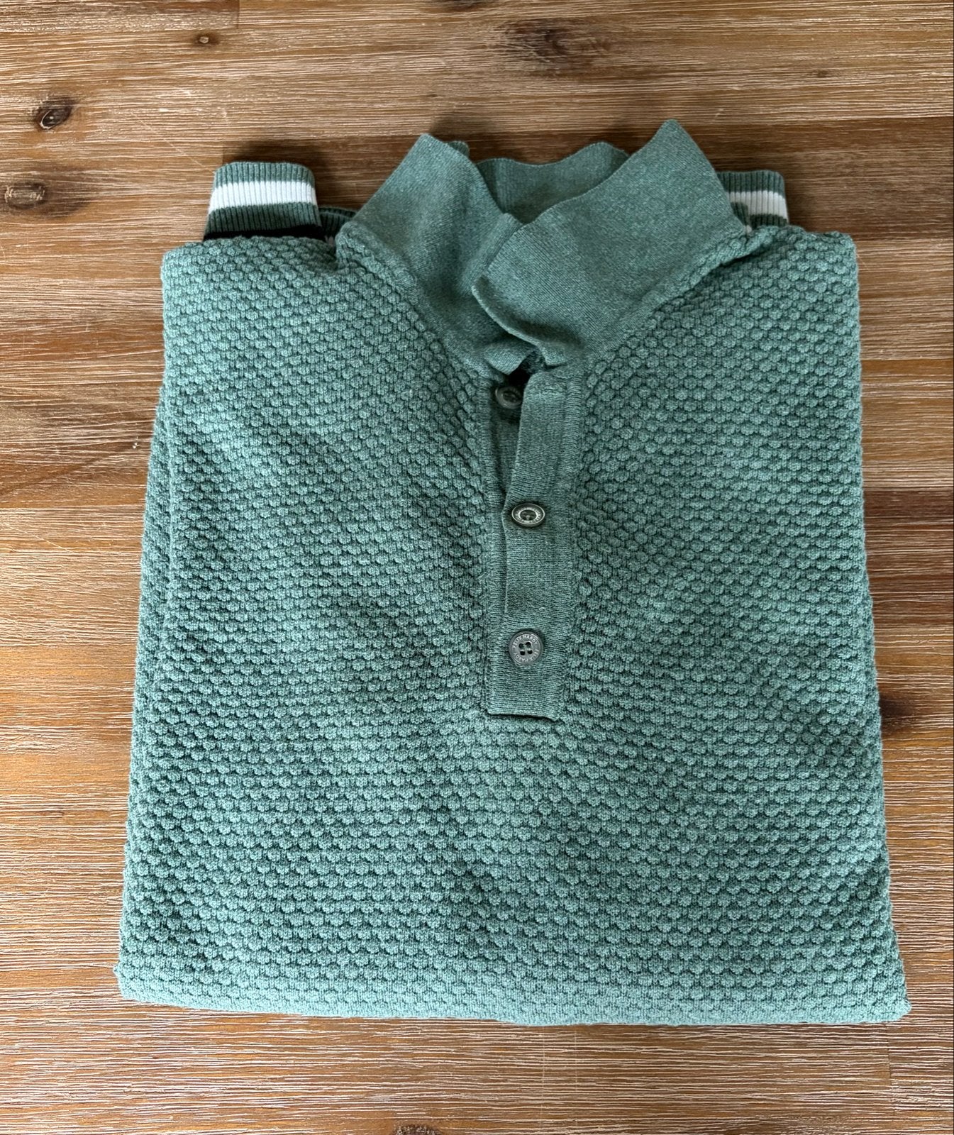 Felix Hardy Dunne Polo Trui Maat M Groen, Ophalen of Verzenden, Gedragen, Maat 48/50 (M), Groen