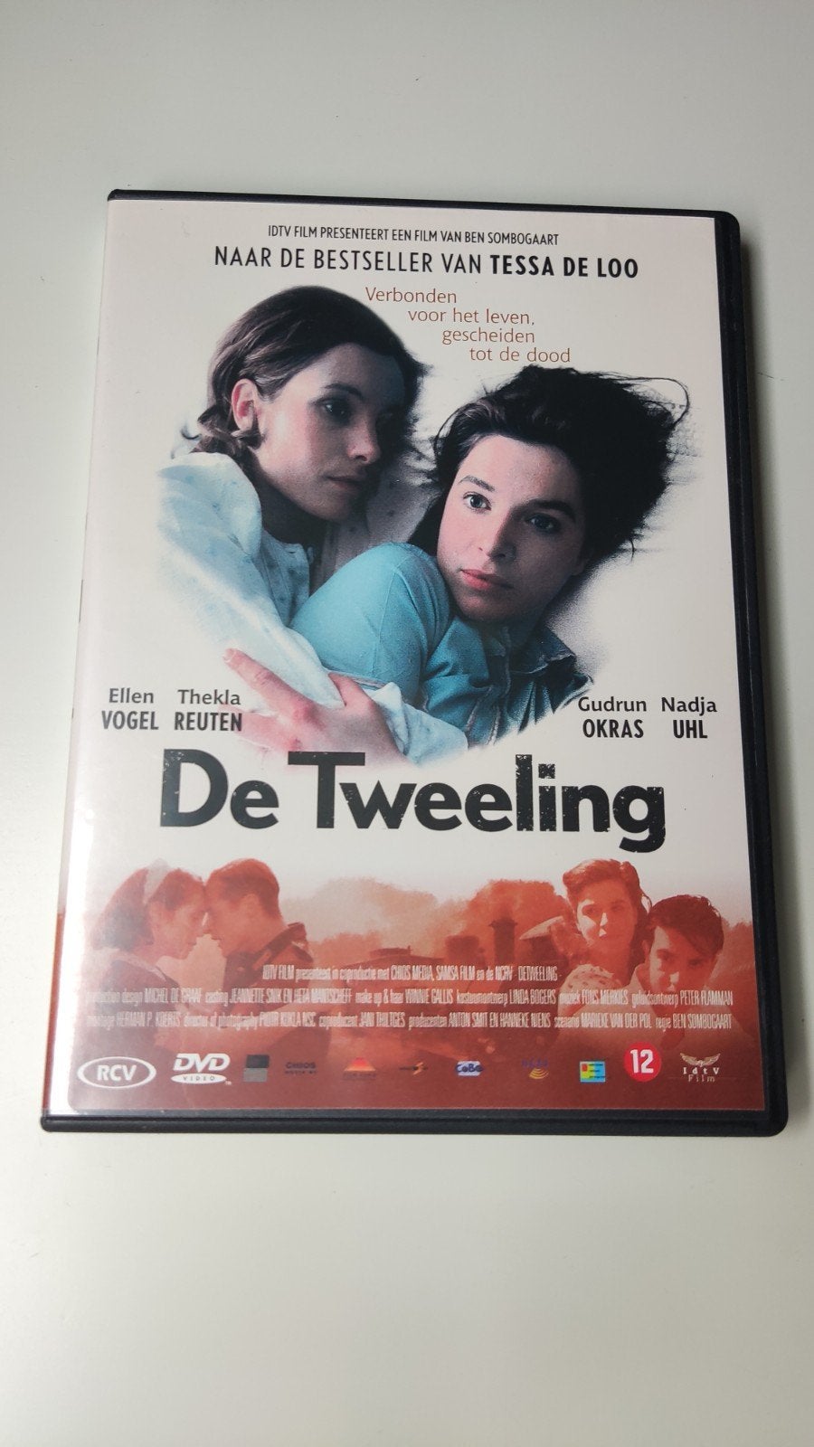 Gay Themed Movie: De Tweeling DVD - Gebaseerd op bestseller, Gebruikt, Waargebeurd drama, Vanaf 12 jaar, Inclusief doosje