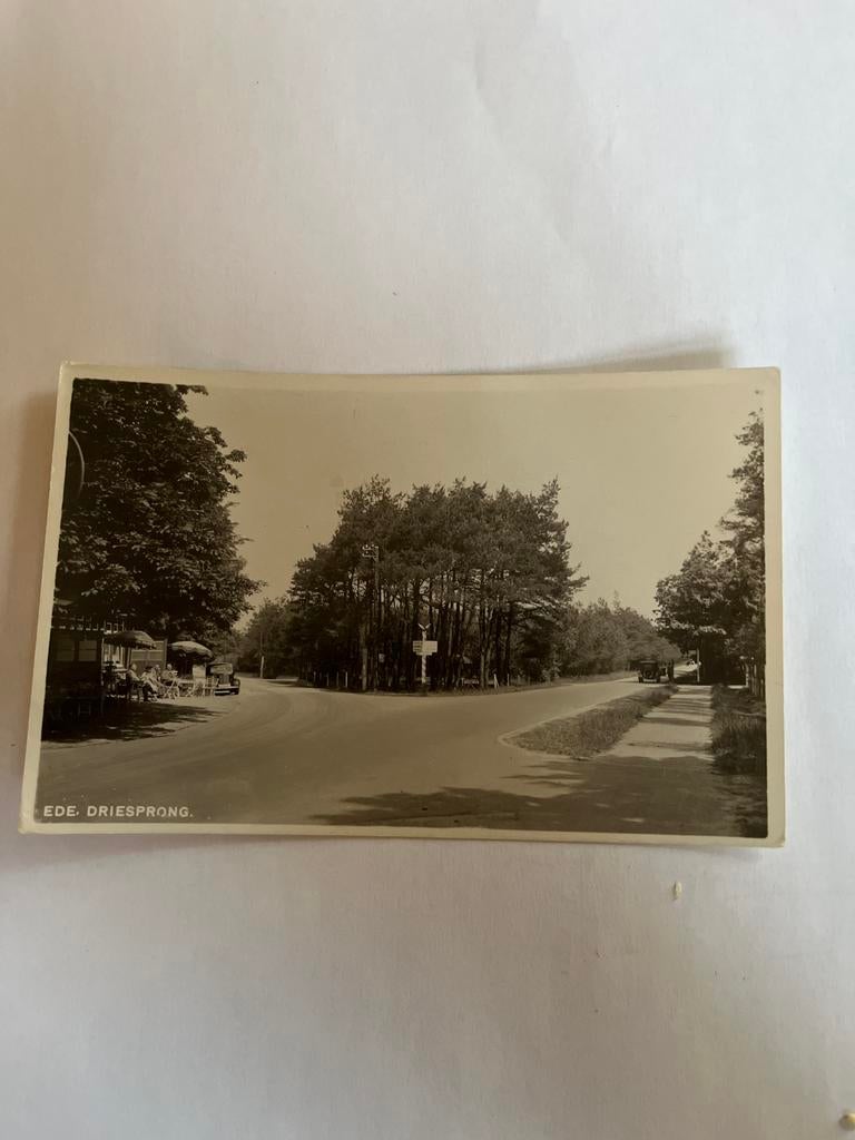 Oude Ansichtkaart Ede: Driesprong, Ophalen of Verzenden, 1920 tot 1940, Ongelopen, Gelderland