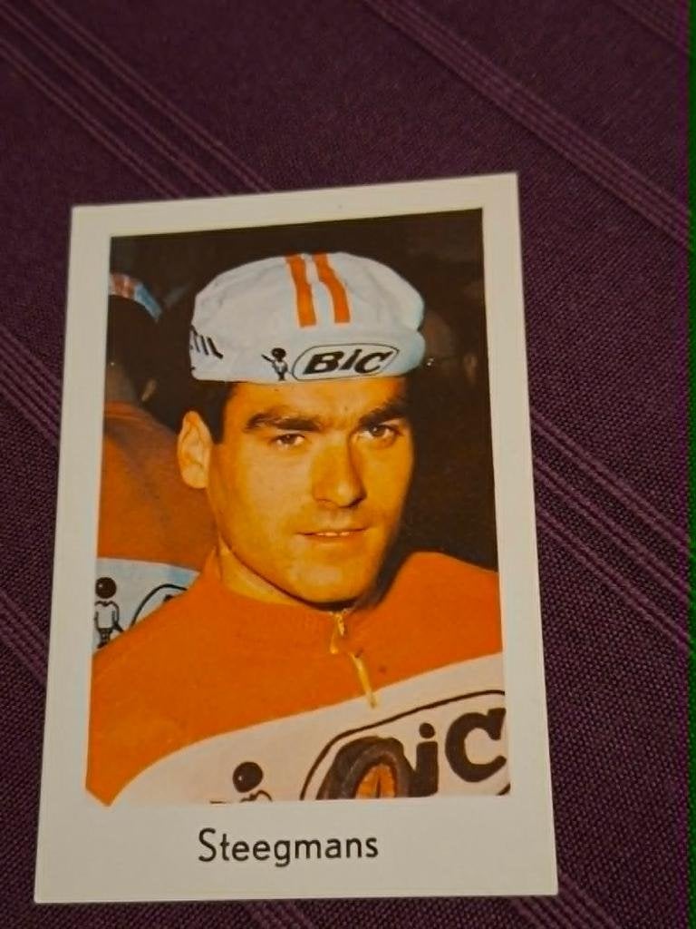 Prentje/Chromo : Raymond Steegmans / BIC, Verzamelen, Ophalen of Verzenden, Zo goed als nieuw, Overige sporten, Poster, Plaatje of Sticker